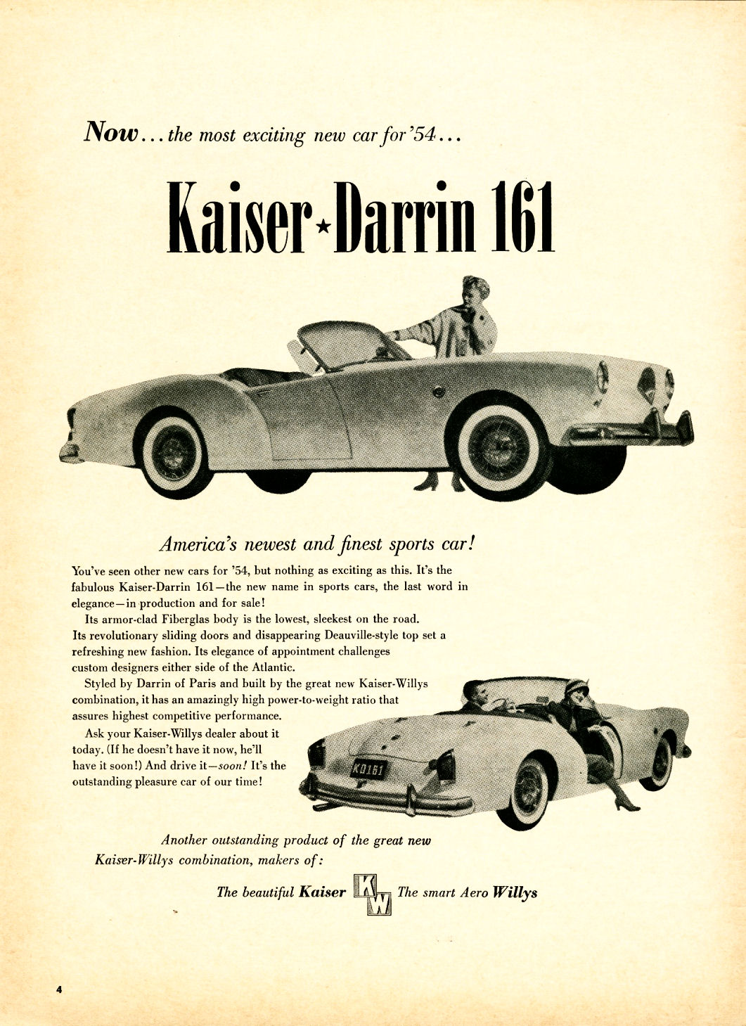 1954 Kaizer-Frazer Darrin 3